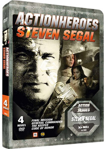 Steven Seagal Action Heroes Collection | Attrition / General Commander / The Keeper / Code of Honor  |   DVD